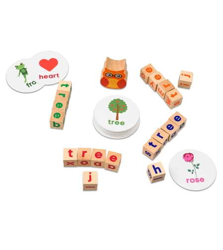 אותיות בקוביות- אנגלית