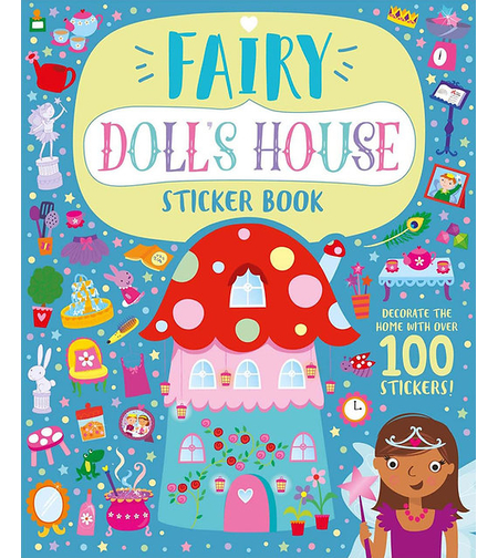 חוברת מדבקות בית בובות - פיות!