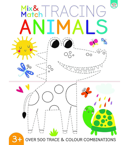 עוקבים עם עיפרון, צובעים בכייף ויוצרים חיות מבולבלות!