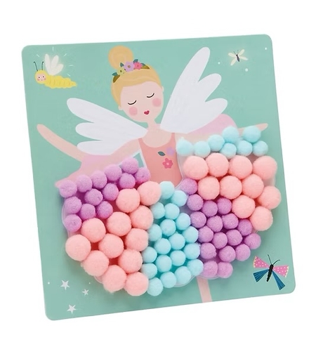 ערכת יצירה בפונפונים בלט קסום