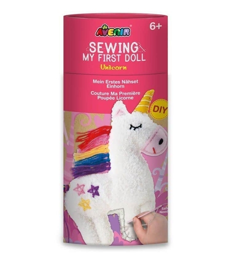 ערכה תפירה להכנת בובה גדולה - חד קרן!