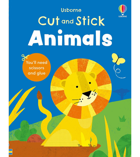 חוברת מיומנות גזירה-גוזרים ומדביקים חיות