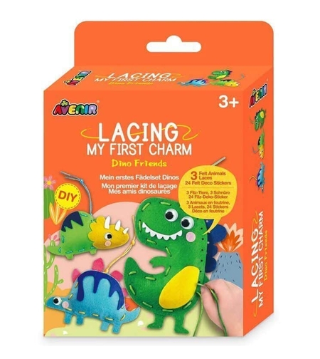 ערכת התפירה הראשונה שלי!- דינוזאורים