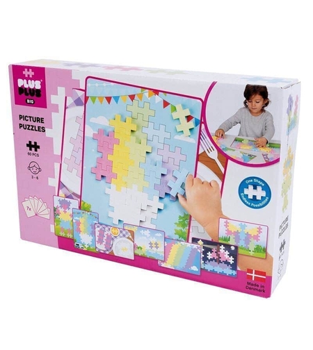 פלוס פלוס ביג פאזל פסטל-60 חלקים! (3+)