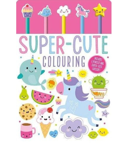 סט הצביעה המושלם! עפרונות, מחקים וחוברת צביעה