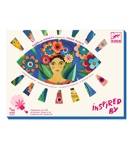 יצירה בהשראת אמנים - פרידה קאלו!