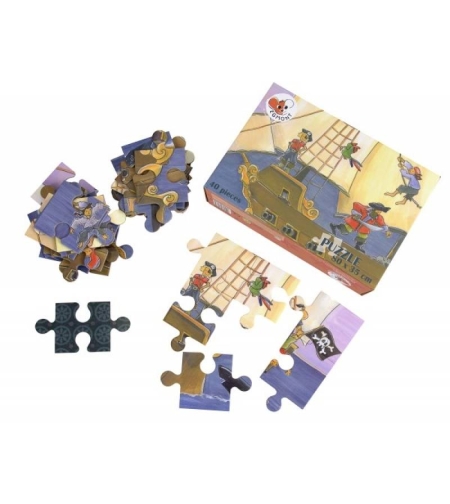 פאזל פיראט (40) חלקים