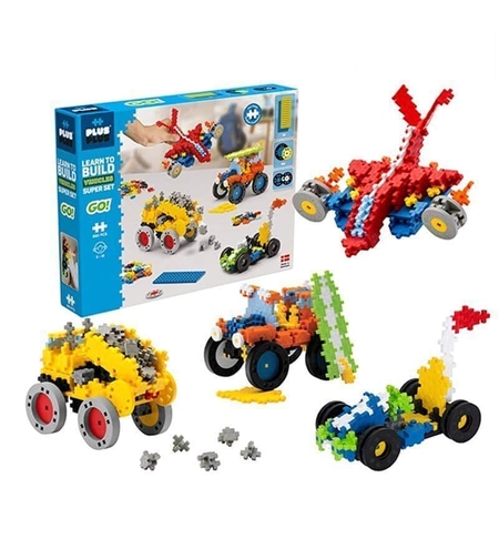 פלוס פלוס- בונים רכבי הצלה (500 חלקים!)