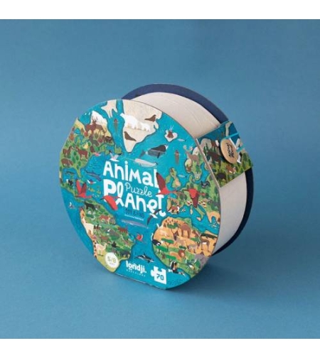 פאזל חיות העולם!