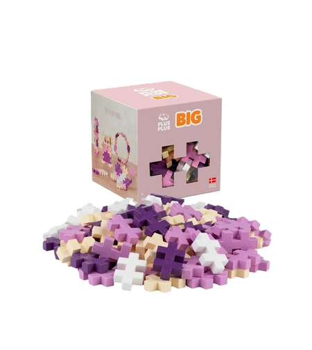 פלוס פלוס ביג- (1+) 100 חלקים בצבעי הפריחה הרעננה