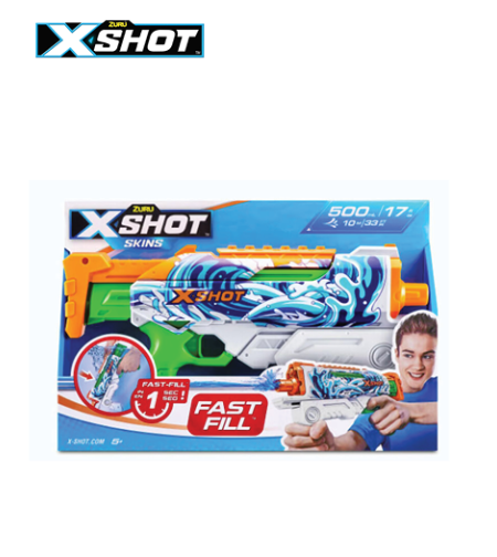 אקס-שוט X6494 - רובה מים סקינים היפר לואד