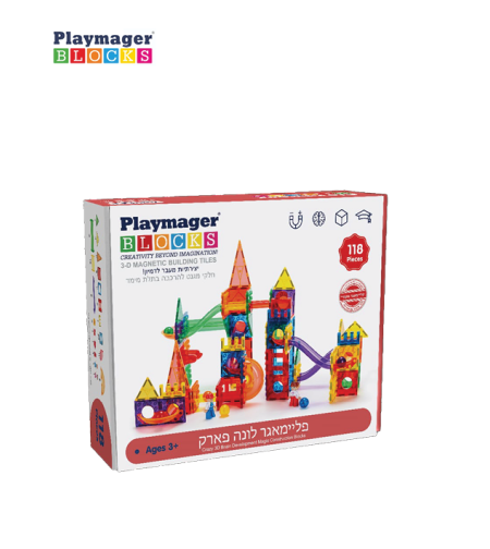 לונה פארק 118 חלקים - Playmager