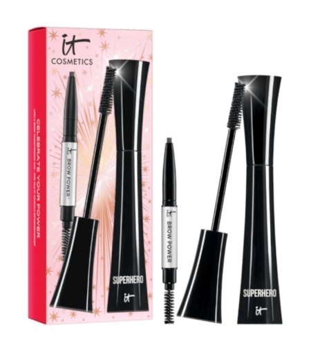 Superhero Elastic Stretch Volumizing and Lengthening Mascara & brow power