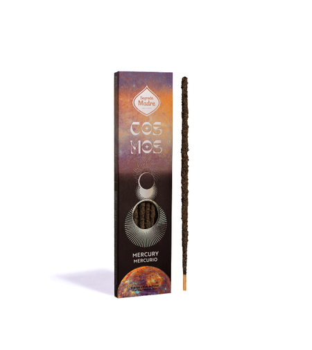 קטורת מקל טבעית קוסמוס 7 מרקורי מבית Sagrada Madre בניחוח הינדו ויאגרה לחיזוק תקשורת ובהירות מחשבתית