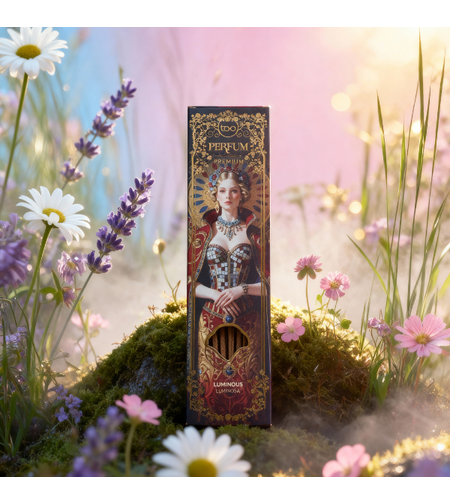 קטורת בושם טבעית Luminous ניחוח נקי מאיר ובהיר Sagrada Madre