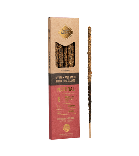 קטורת מקל טבעית פאלו סנטו ומור מבית Sagrada Madre סגרדה מדרה לטיהור והתחדשות אנרגטית