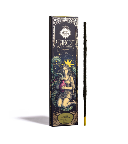 קטורת טבעית טארוט מושק לבונה Tarot Musk Frankincense טארוט מרסיי איזון והכוונה Sagrada Madre