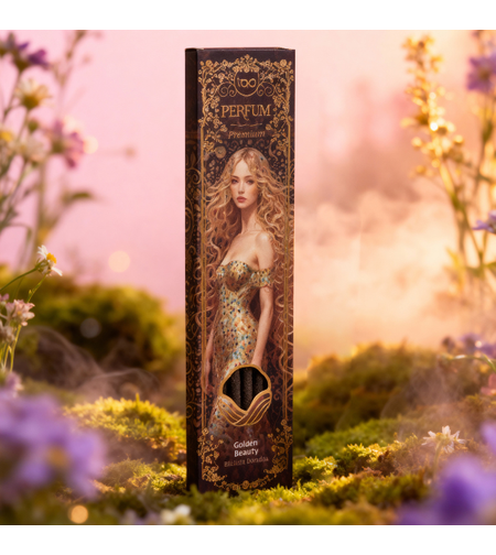 קטורת בושם טבעית Golden Beauty ניחוח עשיר חמים וזוהר Sagrada Madre