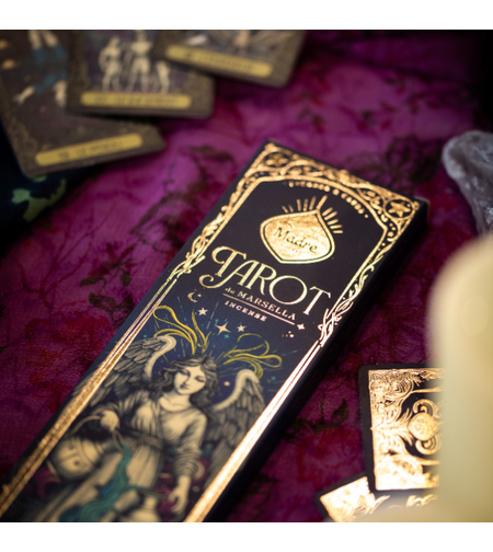 קטורת טבעית טארוט פלפל ורוד לבונה Tarot Pink Pepper Frankincense טארוט מרסיי התחדשות וטיהור Sagrada Madre