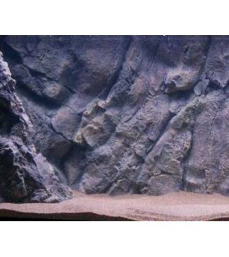 רקע תלת מימד סלעי דגם בורנאו 200X80 אקווריסטיק Aquarium Rocky 3D background Model Borneo