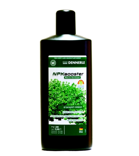 דשן מקרו לצמחים אנ.פי.קיי בוסטר דנרלי 1 ליטר -  DENNERLE NPK Booster 1L