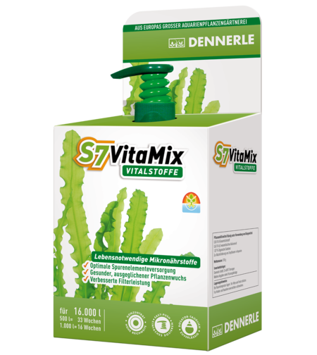 תוסף יסודות לצמחיה אס7 ויטה מיקס דנרלי 500 מ