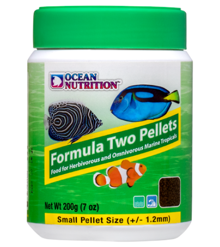 מזון גרגרים למלוחים אושן נוטרישן פורמולה 2 גרגיר קטן 1.2 מ