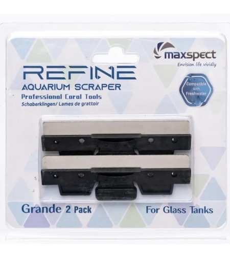 מקספקט ריפיין גרנדה 2 להבים חלופיים- Maxspect Refine Grande Stainless Steel Blades (2P)