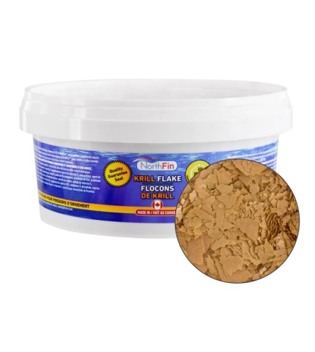 מזון דגים דפים קריל פלייקס נורת' פין 65 גרם - Northfin Krill Flakes 65G