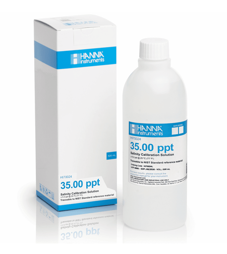 נוזל כיול מליחות האנה HI70024M לכיול מכשירי מדידה 230 מ