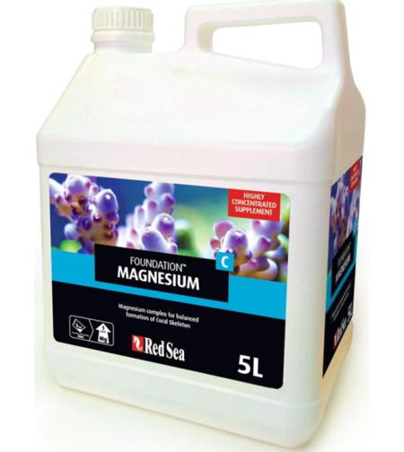 תוסף מגנזיום נוזלי רד סי 5 ליטר RED SEA Foundation™ Magnesium