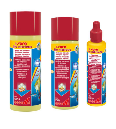 בקטריה סרה 100 מ”ל  - Sera Bio Nitrivec 100ml sufficient for: (250 liters