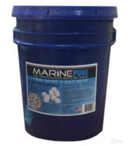 מדיה לבקטריות מארין פיור ספרס להסרת אמוניה וניטריט 20 ליטר - MARINE PURE Spheres Filter Media