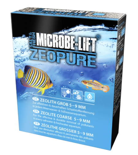 אבני זאוליט להסרת אמוניה ועוד מיקרוב ליפט זאופיור 850 גרם -  MICROBE LIFT Zeolite ZEOPURE 850g