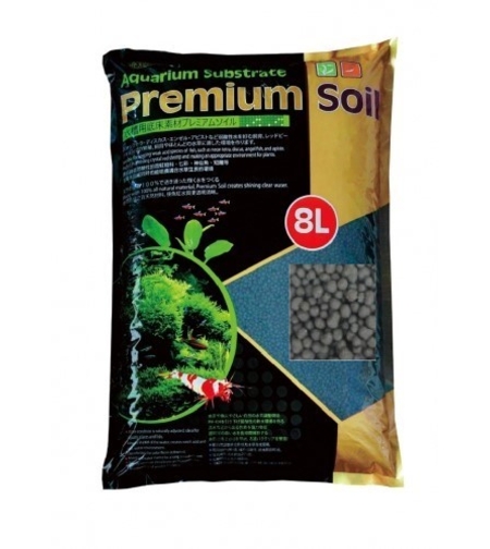 מצע לאקווריום צמחיה ושרימפסים איסתא גרגר גדול 4-6 מ