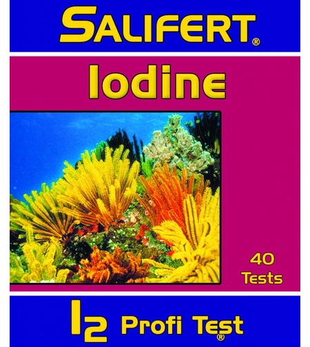 ערכת בדיקה יוד I2 סליפרט Salifert I2 Test Kit