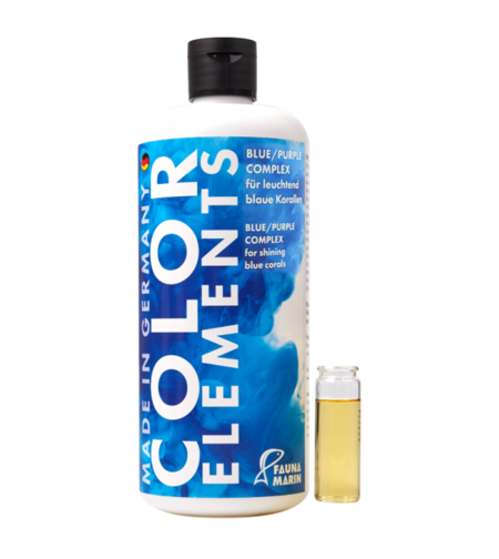 תוסף אלמנטים להדגשת גווני כחול וסגול קולור אלמנט פאונה מארין 500 מ