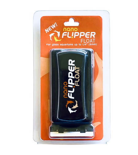 מגנט ניקוי צף לאקווריום עם סכין פליפר נאנו עד 6 מ”מ עובי זכוכית FLIPPER NANO