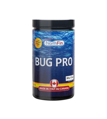 מזון לדגים באג פרו נורת' פין 500 גרם 2 מ