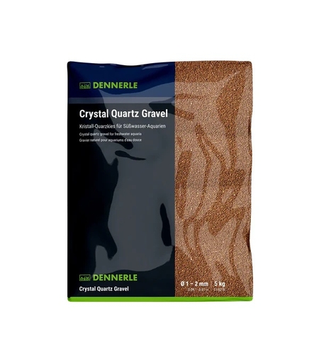 חצץ קריסטל קוורץ חום בהיר דנרלי 1-2 מ