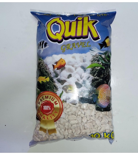 מצע חצץ שברי אלמוגים לבן 10 ק