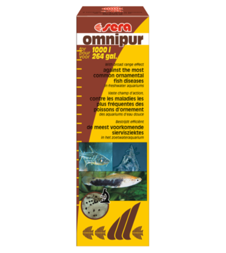 סרה אומניפור מרכך מים נגד מגוון רב של מחלות  - Sera Omnipur