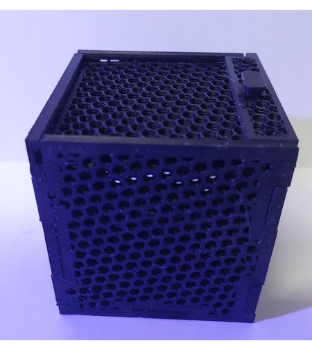 תא הצמדה לפראגים פטנט - להצמדת אלמוגים רכים לסלע - Soft Coral Simple attachment Patent Cage