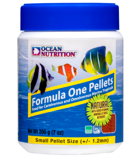 מזון גרגרים למלוחים אושן נוטרישן פורמולה 1 גרגיר קטן 0.8 מ