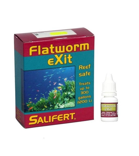 פלאט וורמס אקזיט - תכשיר לטיפול בFlat Worms (תולעים שטוחות) סליפרט Salifert Flatworm eXit