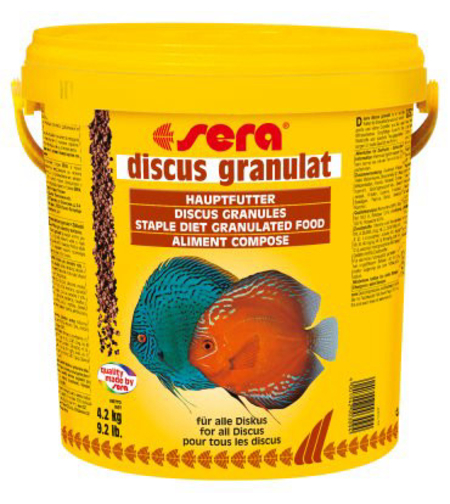 סרה דיסקוס גרנולט 10 ליטר  -  Sera Discus Granulat 10 L
