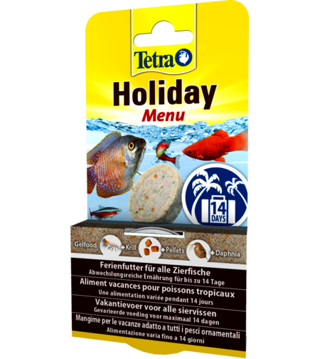 טטרה טטרמין הולידיי מניו מזון חופשה 30 גרם - Tetra Holiday Menu 30g
