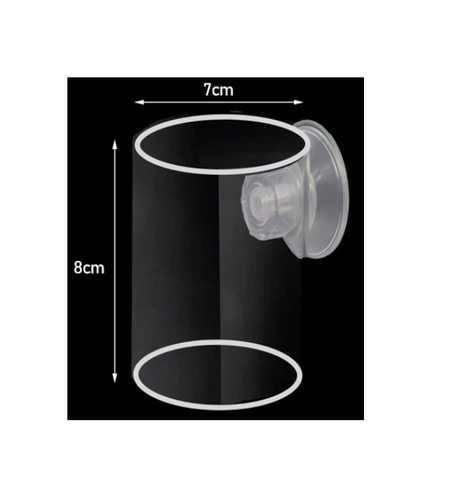 שרוול האכלה למניעת גלישת מזון צף לאוברפלו - Feeding Sleeve to avoid Fish Food Overflowing