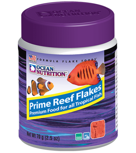 מזון דפים פריים ריף אושן נוטרישן 70 גרם - Ocean Nutrition Prime Reef Flakes 70g