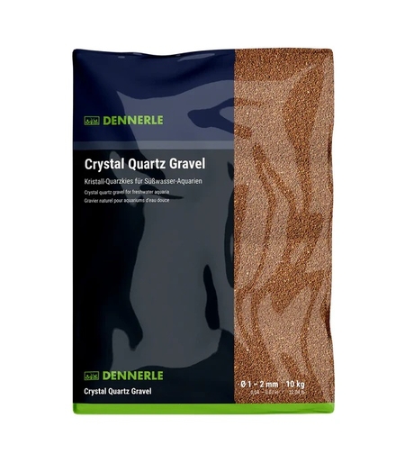 חצץ קריסטל קוורץ חום בהיר דנרלי 1-2 מ